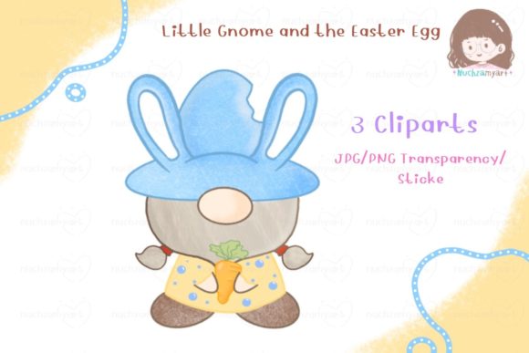 Download Little Gnome in the Rabbit Hat - Rabbit Collection