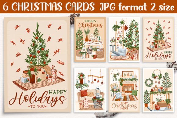 Download Christmas Cards Print Templates - Templates Collection